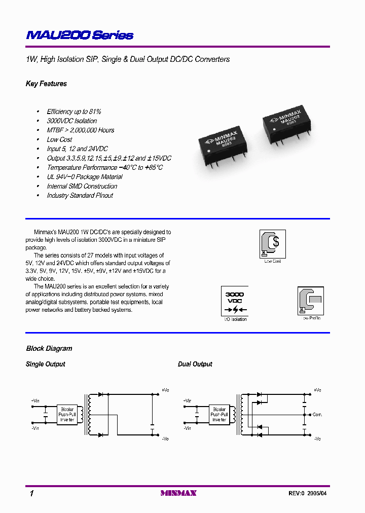 MAU211_589215.PDF Datasheet