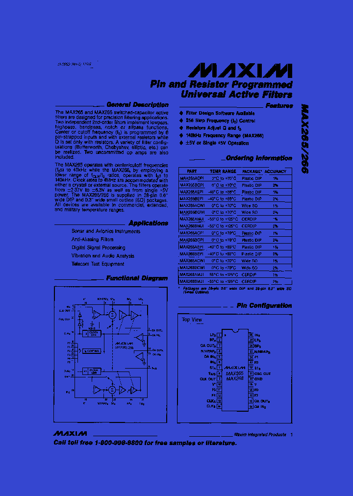 MAX265_46446.PDF Datasheet