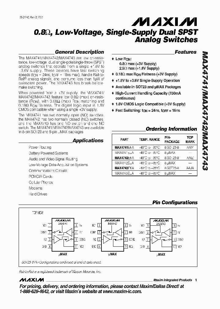 MAX4741_15442.PDF Datasheet