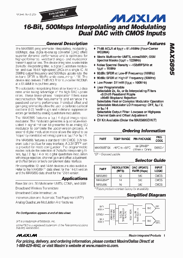 MAX5895_562399.PDF Datasheet