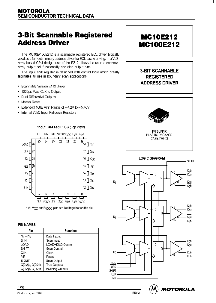MC100E212FN_741985.PDF Datasheet