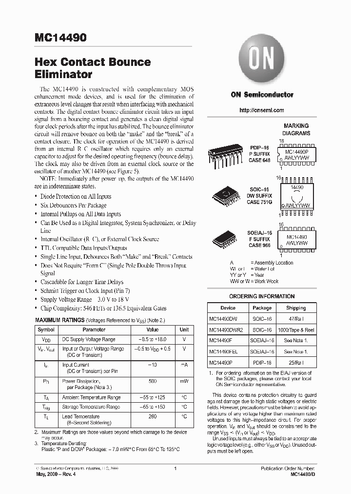 MC14490_83742.PDF Datasheet