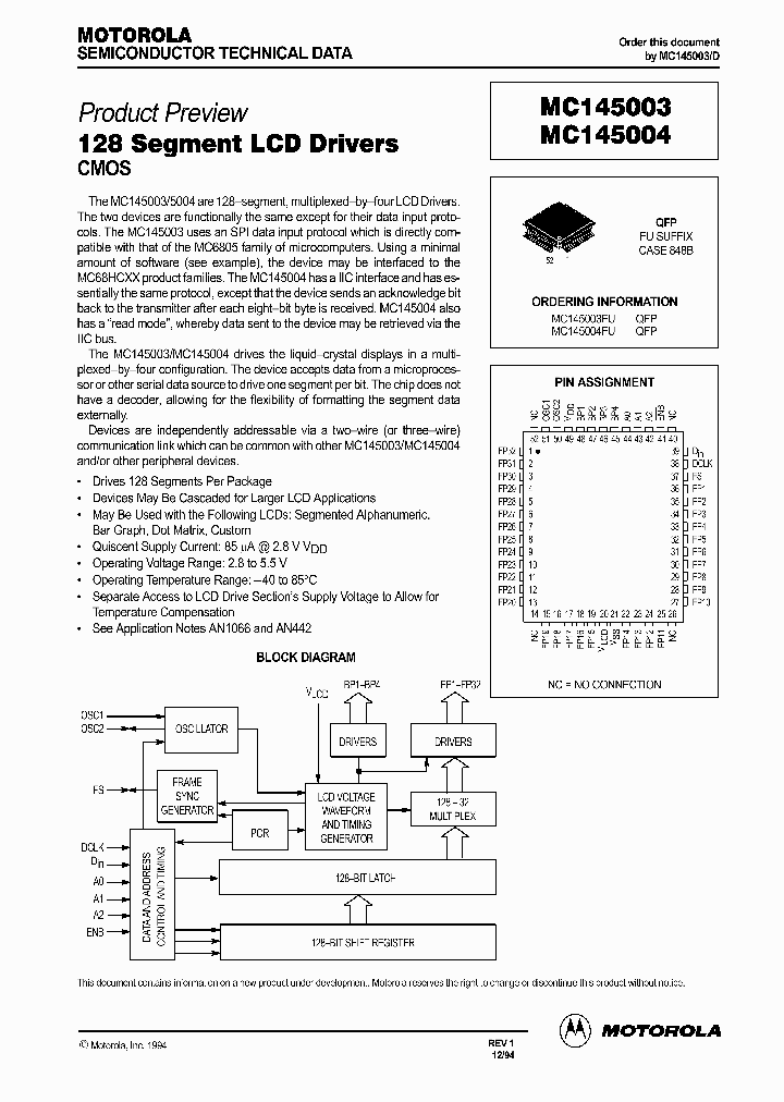 MC145003FU_15779.PDF Datasheet