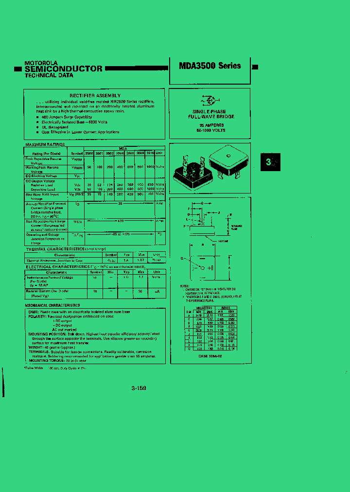 MDA3500_610428.PDF Datasheet