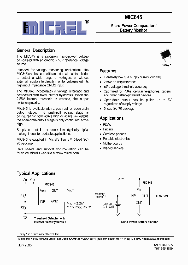 MIC845_570714.PDF Datasheet