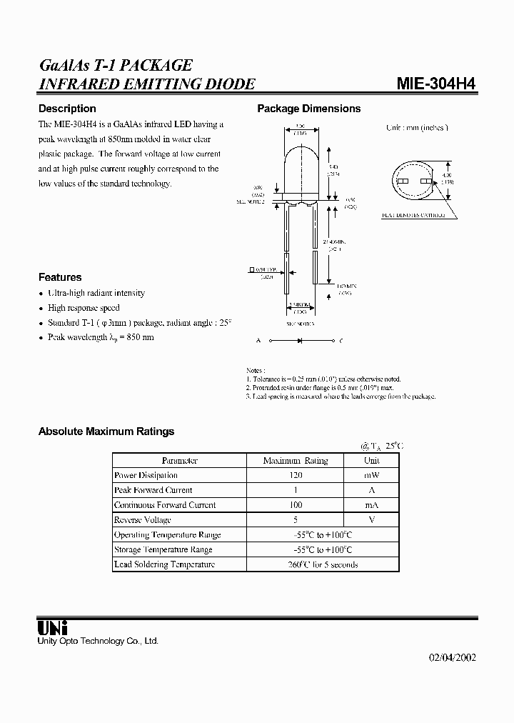 MIE-304H4_634816.PDF Datasheet
