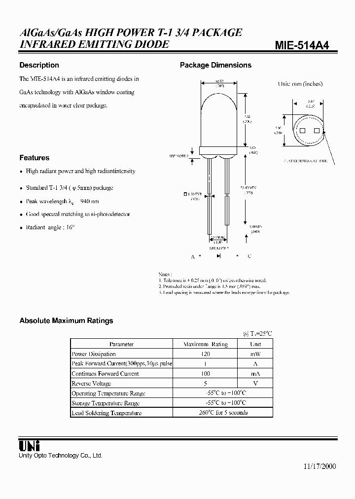 MIE-514A4_578698.PDF Datasheet