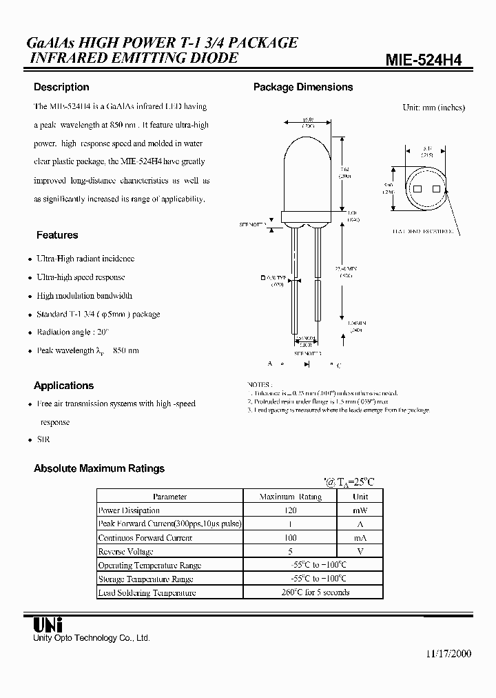 MIE-524H4_634820.PDF Datasheet