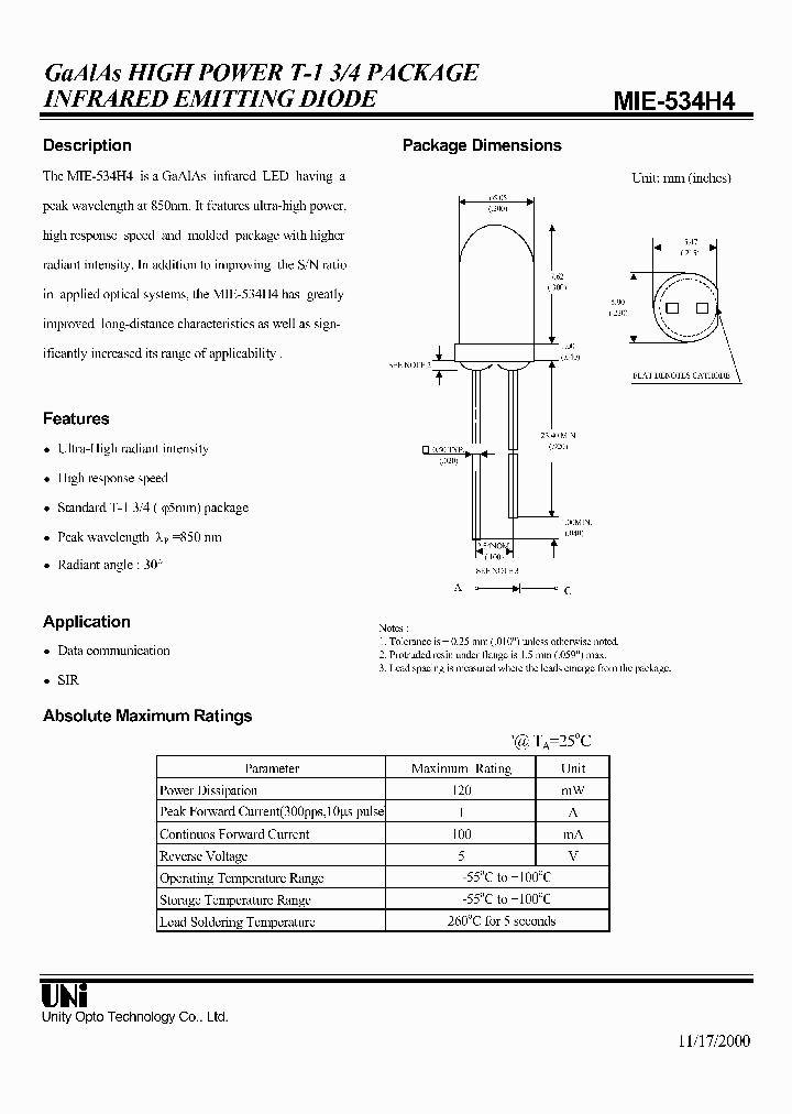 MIE-534H4_634819.PDF Datasheet