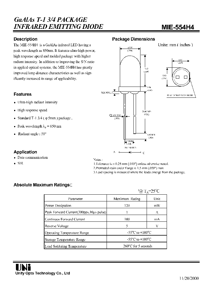 MIE-554H4_634817.PDF Datasheet