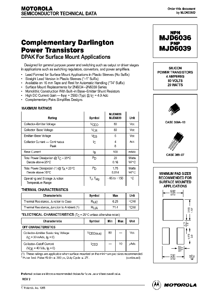 MJD6036_357428.PDF Datasheet