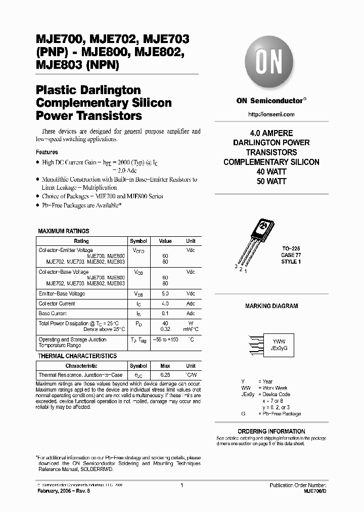 MJE70006_742782.PDF Datasheet