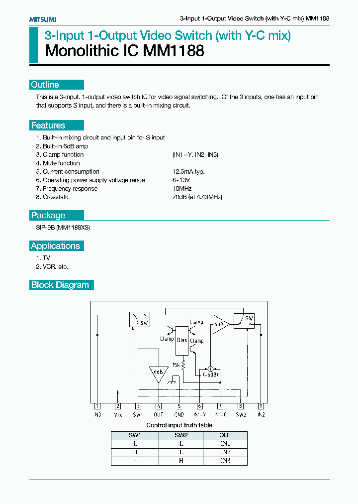 MM1188_572896.PDF Datasheet