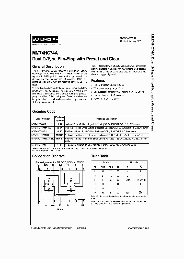 MM74HC74AMXNL_479469.PDF Datasheet