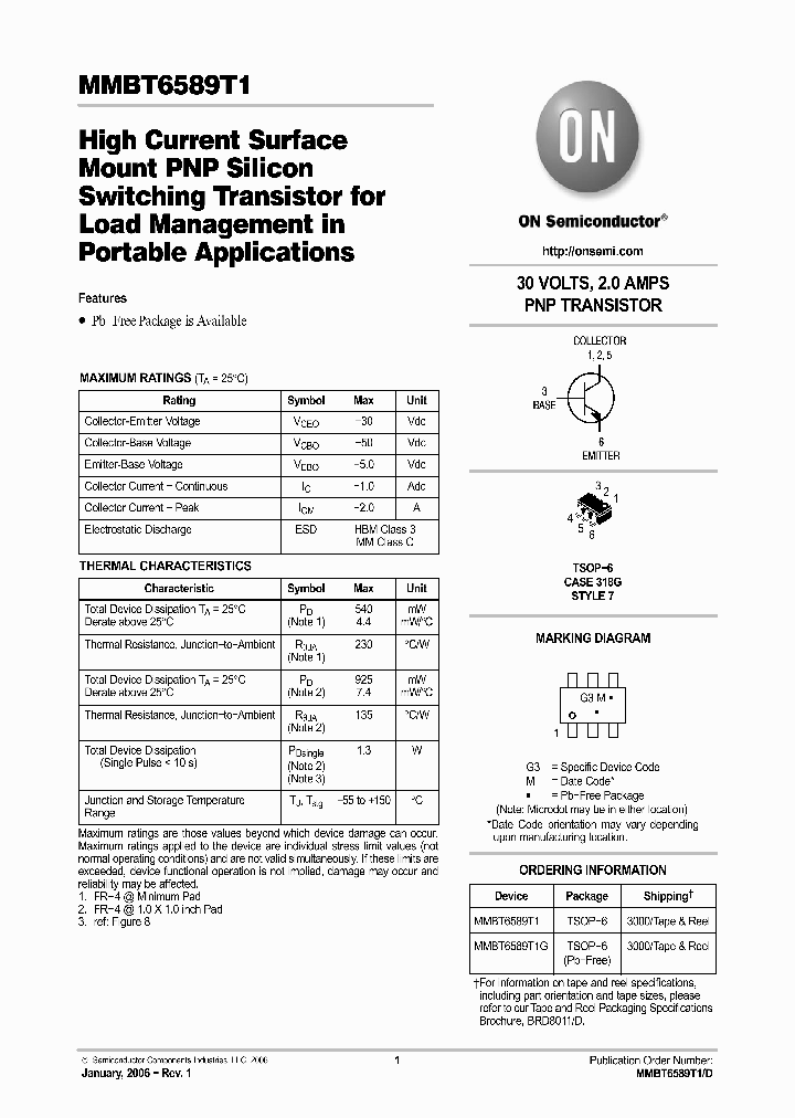 MMBT6589T1_570045.PDF Datasheet