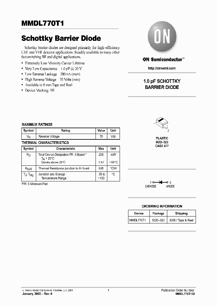 MMDL770T1_648521.PDF Datasheet