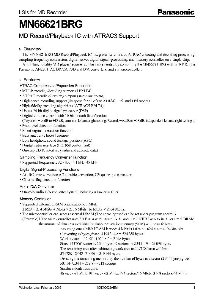 MN66621BRG_559442.PDF Datasheet