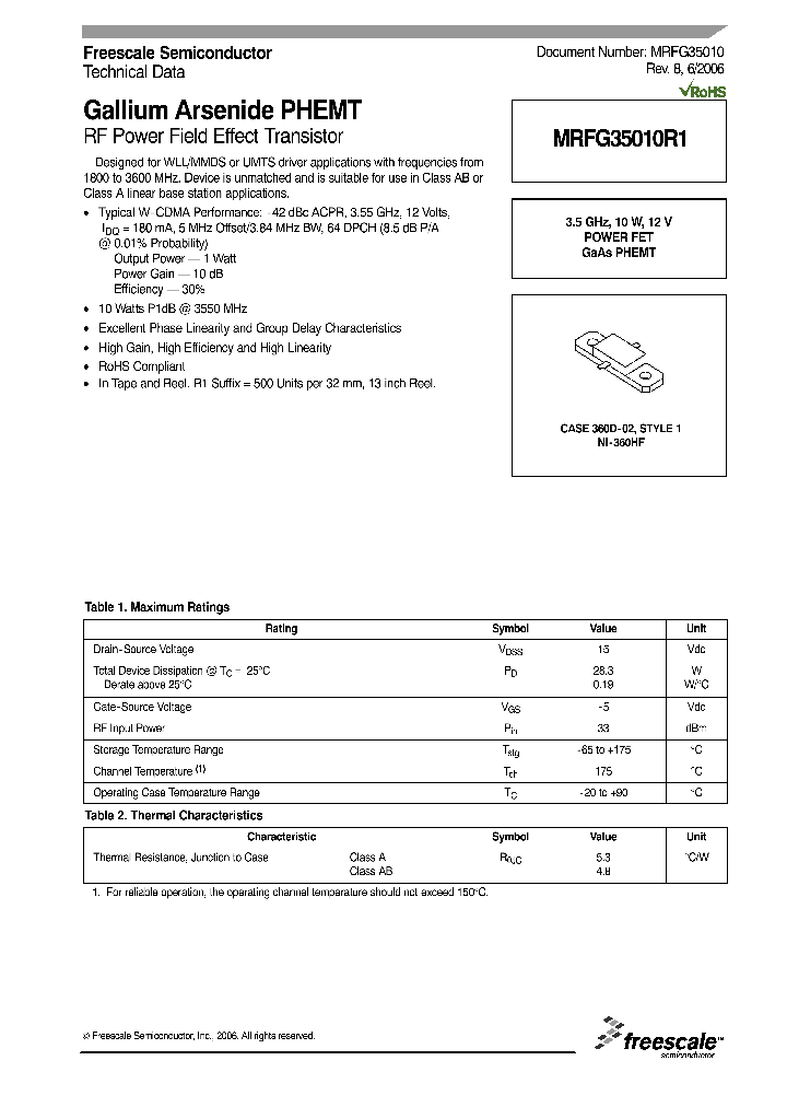 MRFG35010_612053.PDF Datasheet