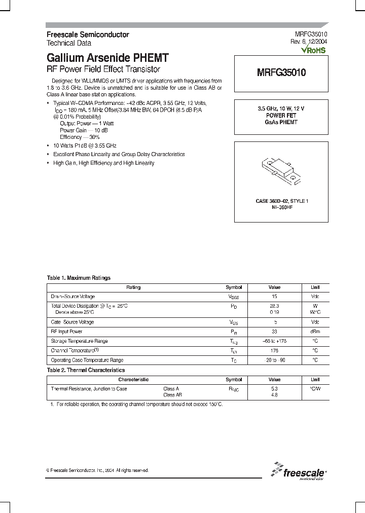 MRFG35010_612054.PDF Datasheet