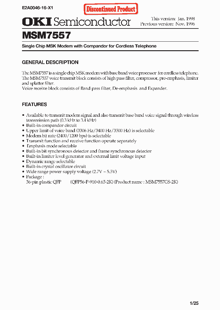 MSM7557_574028.PDF Datasheet