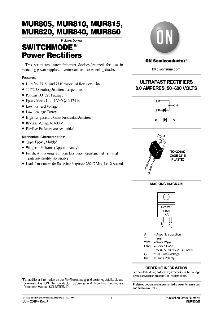 MUR810G_570473.PDF Datasheet