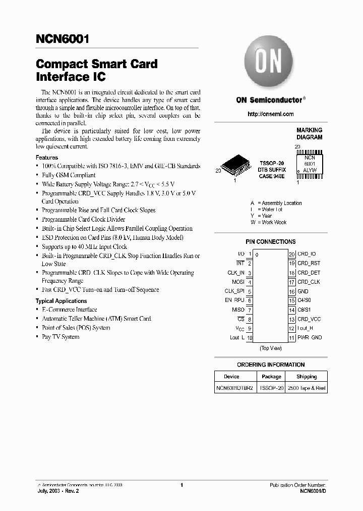 NCN6001_198459.PDF Datasheet