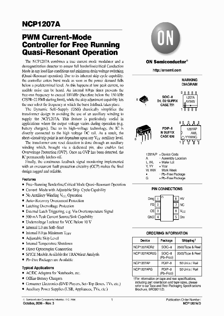 NCP1207A06_750192.PDF Datasheet