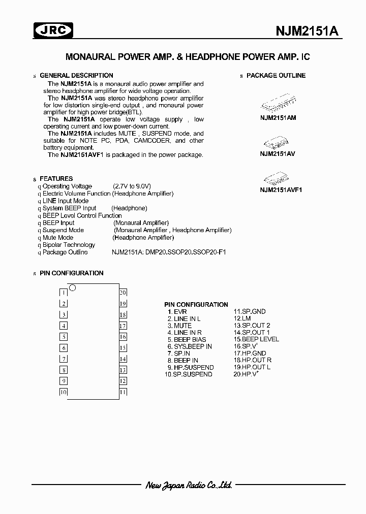 NJM2151A_139080.PDF Datasheet