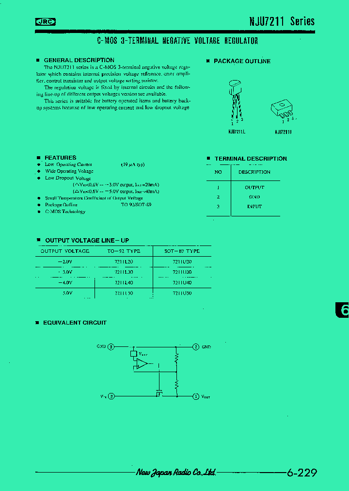 NJU7211L_742667.PDF Datasheet