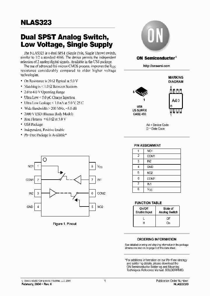NLAS323USG_586074.PDF Datasheet