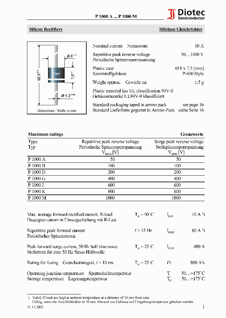 P1000K_567415.PDF Datasheet