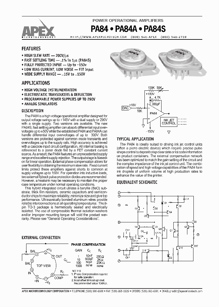 PA84A_327813.PDF Datasheet