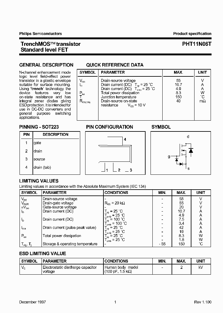 PHT11N06T_137732.PDF Datasheet