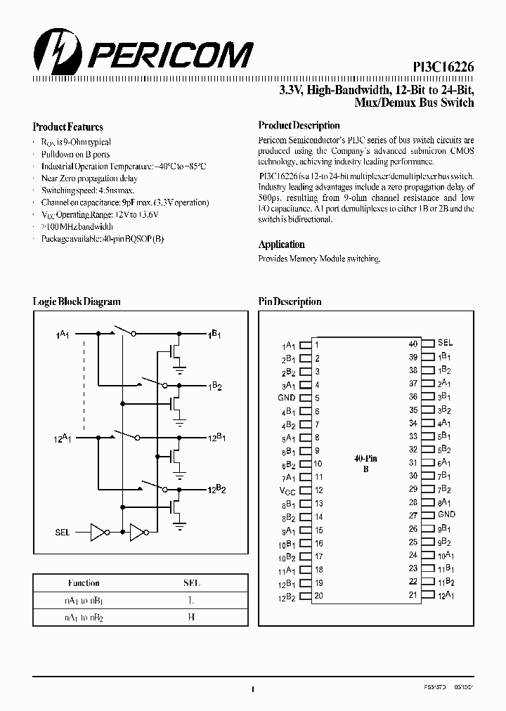 PI3C16226_571080.PDF Datasheet