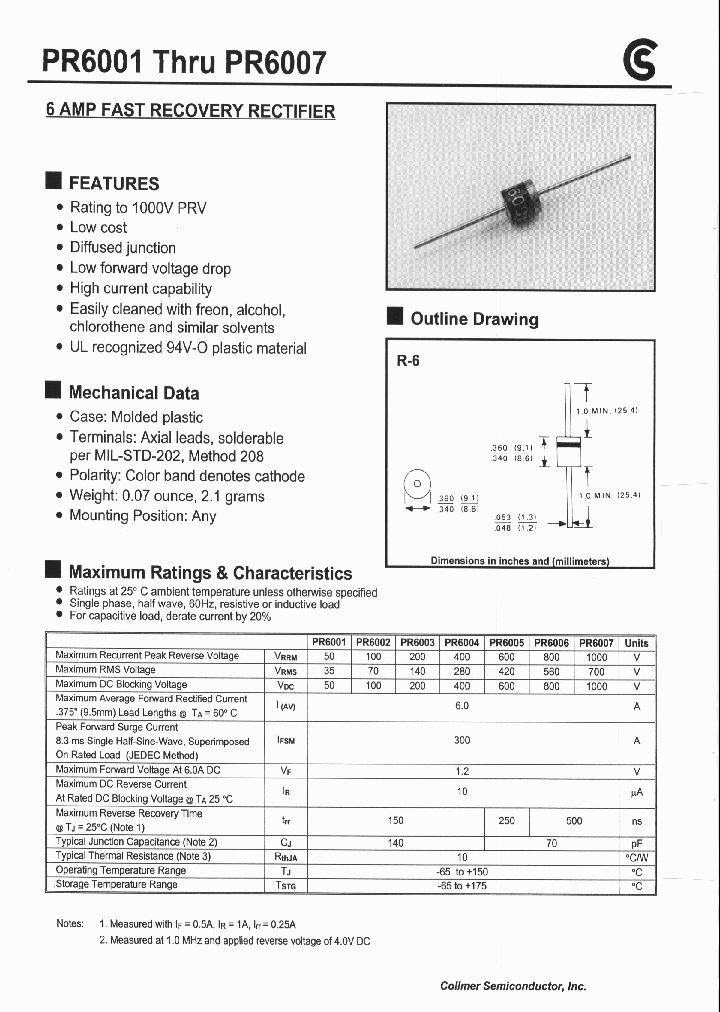PR6001_618166.PDF Datasheet