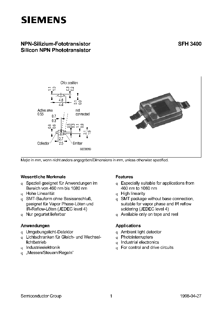 SFH3400_379543.PDF Datasheet
