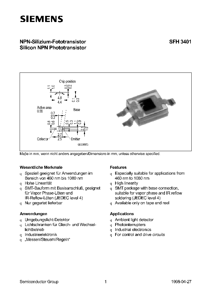 SFH3401_290749.PDF Datasheet