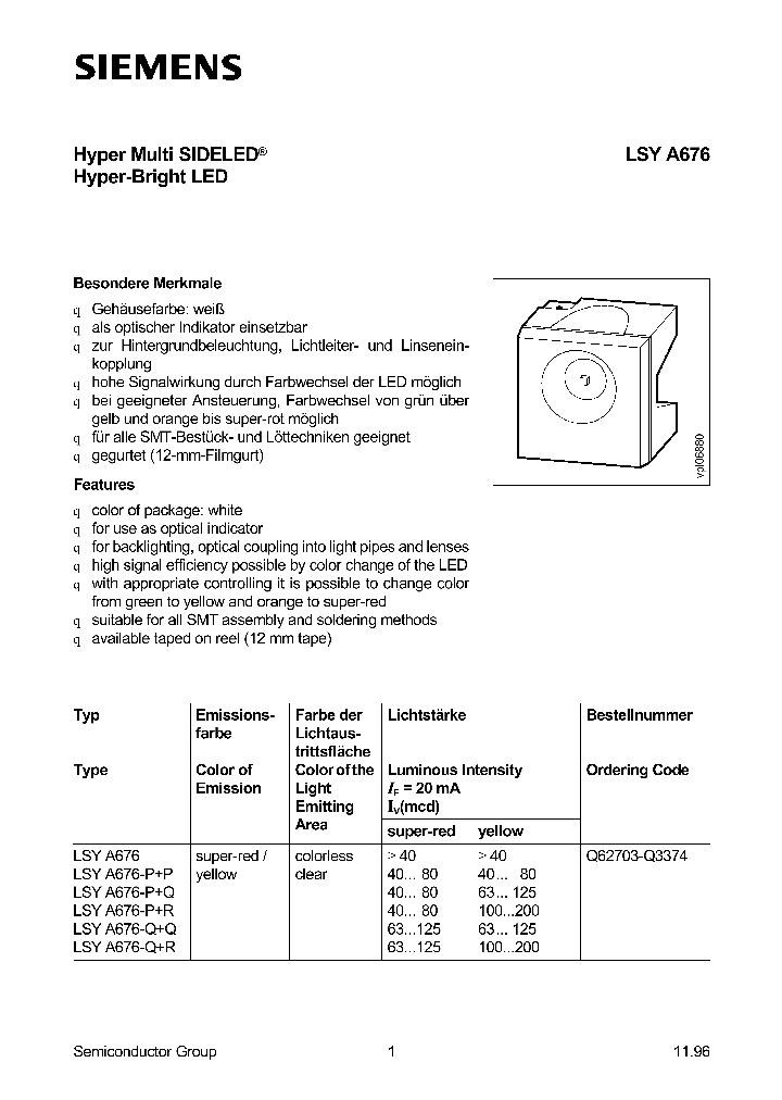 LSYA676_464464.PDF Datasheet