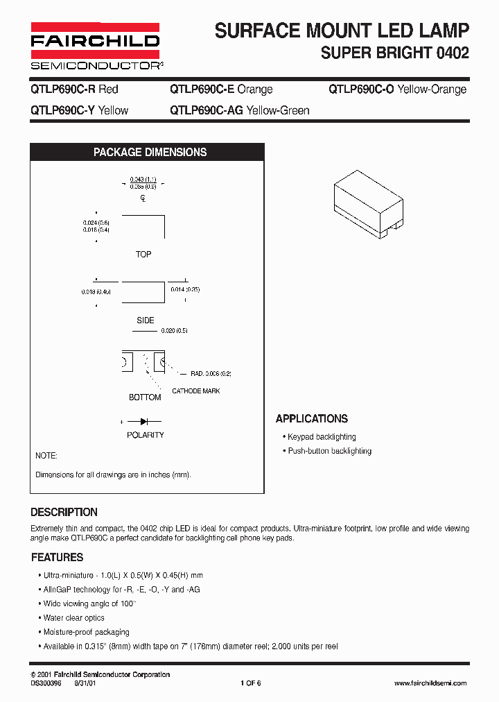 QTLP690C-Y_746225.PDF Datasheet