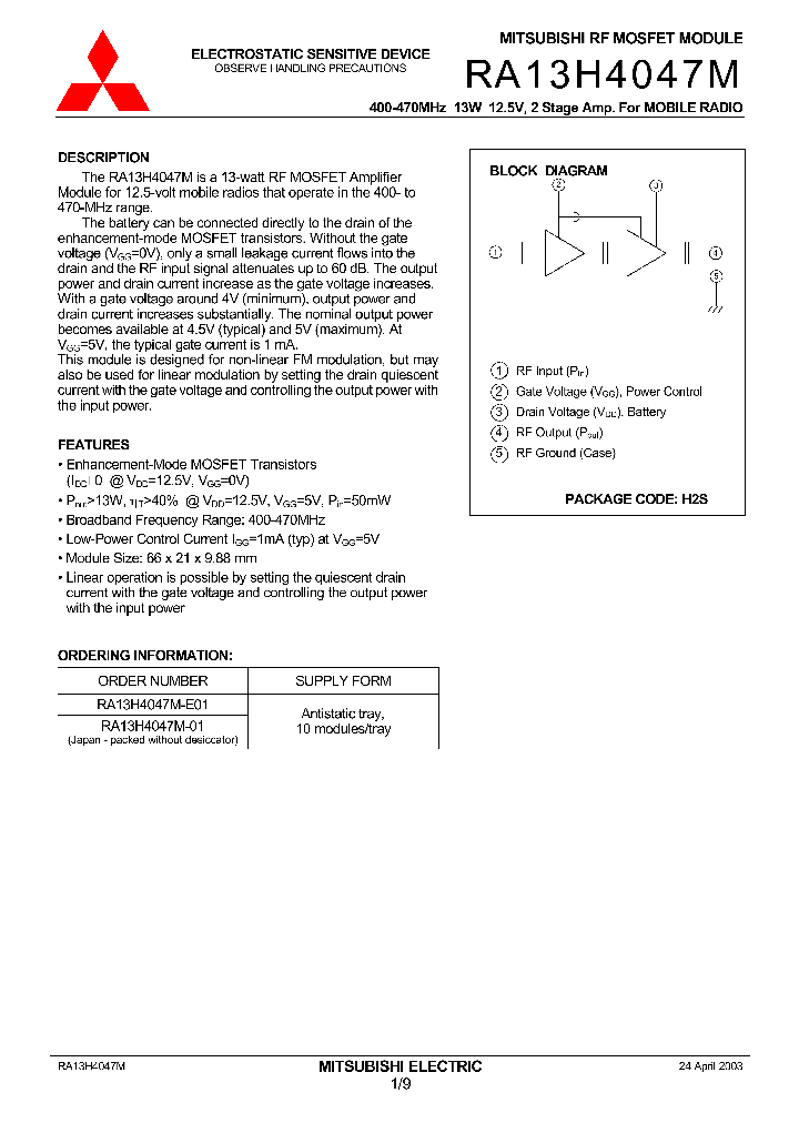 RA13H4047M_338646.PDF Datasheet