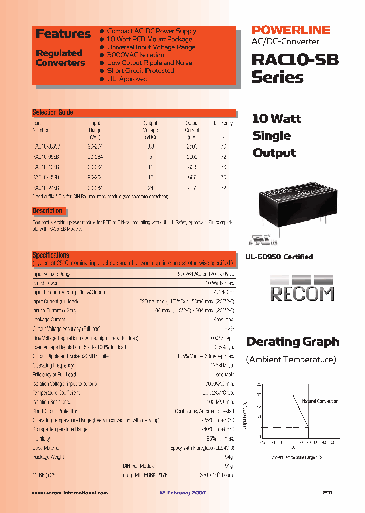 RAC10-33SB_597612.PDF Datasheet