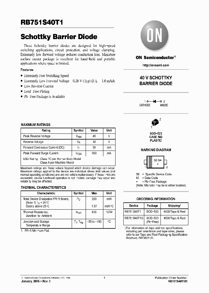 RB751S40T1G_612193.PDF Datasheet