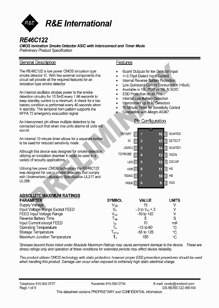 RE46C122_702185.PDF Datasheet