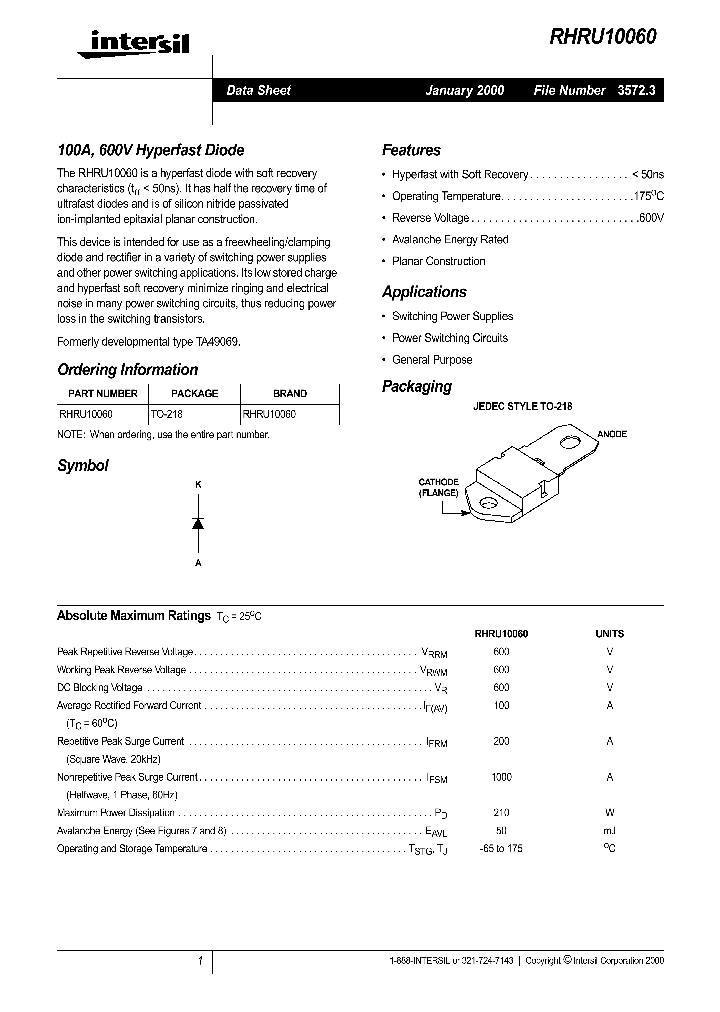 RHRU10060_297110.PDF Datasheet
