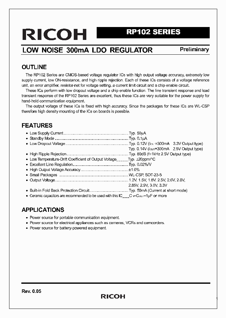 RP102X_620927.PDF Datasheet