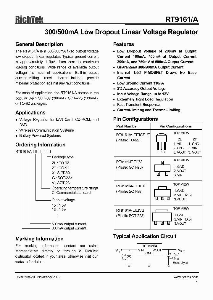 RT9161-33CV_587404.PDF Datasheet