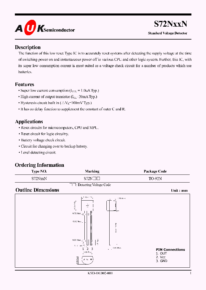 S72NXXN_639255.PDF Datasheet