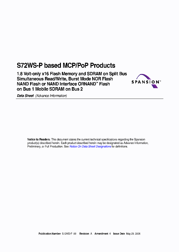 S72WS512PE0HF01G0_666967.PDF Datasheet