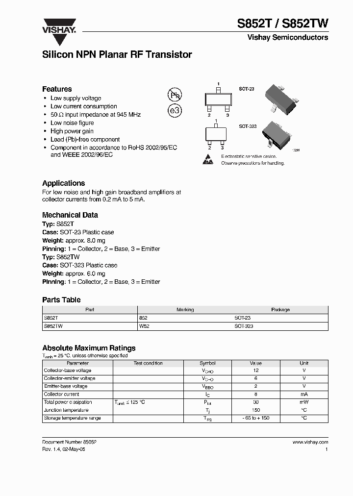 S852T_687708.PDF Datasheet