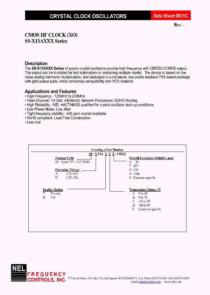 S9-A13ATAE-FREQ_690861.PDF Datasheet